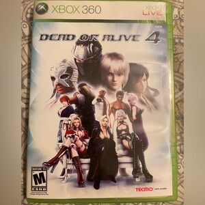 XBOX 360 GAME - DEAD OR ALIVE 4
